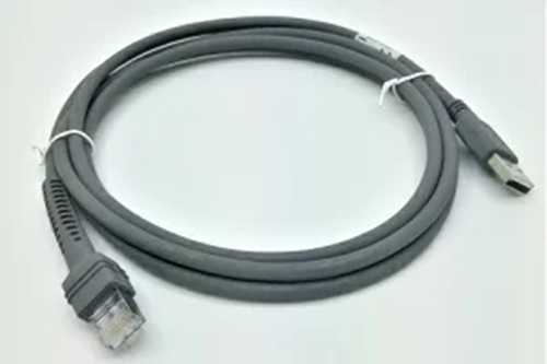 ZEBRA USB ケーブル, Series A コネクタ, 2.1m ストレート形状（旧型番：CBA-U01-S07ZAR）
